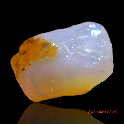 3.00 Cts Natural Australian Fire Opal Loose Gemstone Fancy Rough 12x9x6 mm RF-918