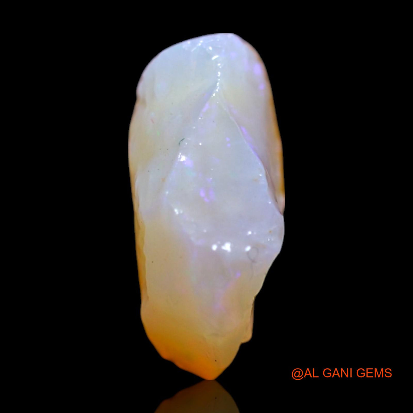 3.00 Cts Natural Australian Fire Opal Loose Gemstone Fancy Rough 12x9x6 mm RF-918