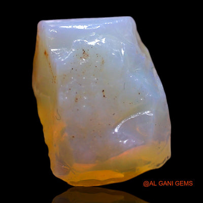 3.00 Cts Natural Australian Fire Opal Loose Gemstone Fancy Rough 12x9x6 mm RF-918