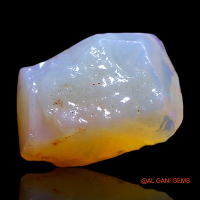3.00 Cts Natural Australian Fire Opal Loose Gemstone Fancy Rough 12x9x6 mm RF-918