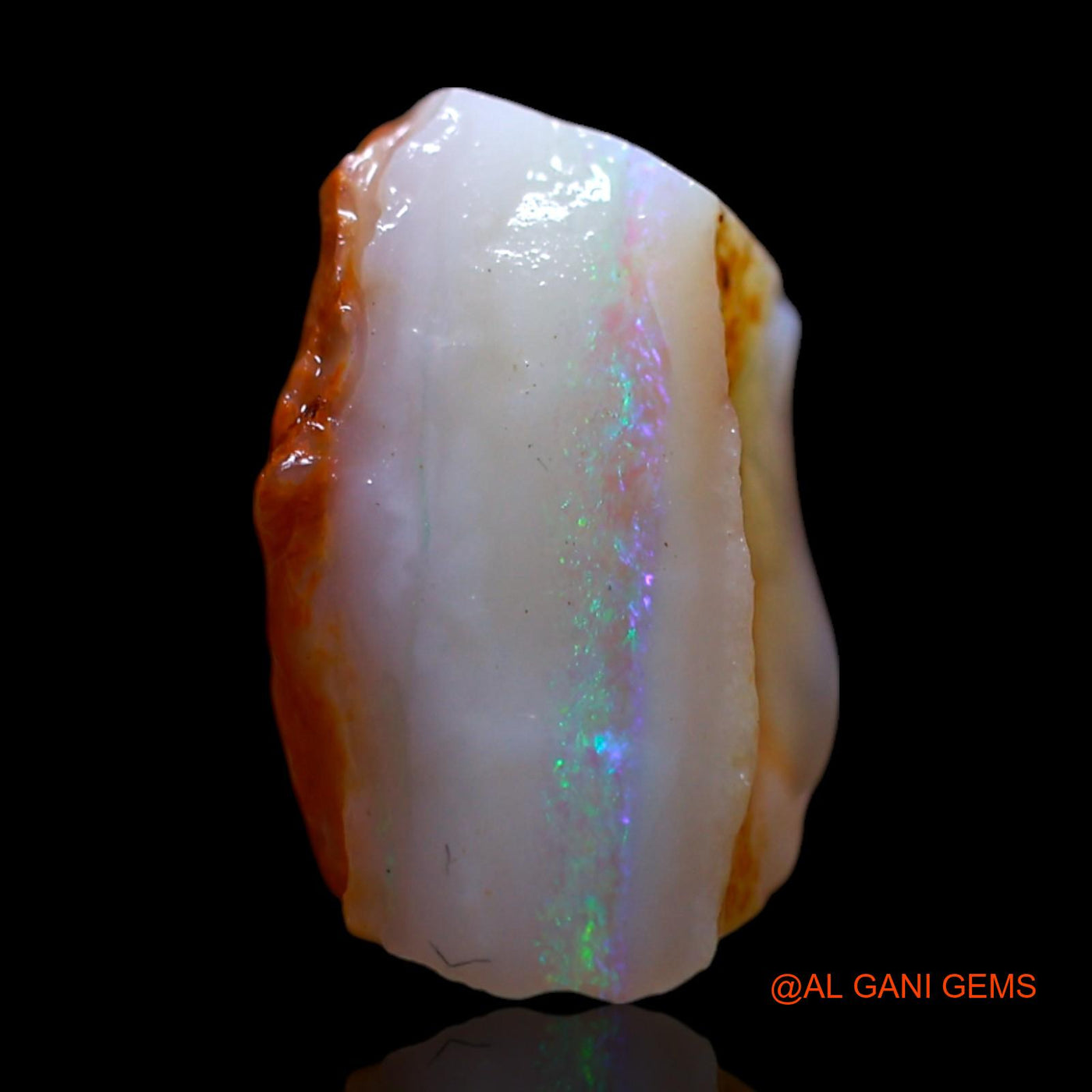 5.00 Cts Natural Australian Fire Opal Loose Gemstone Fancy Rough 13x11x6 mm RF-919