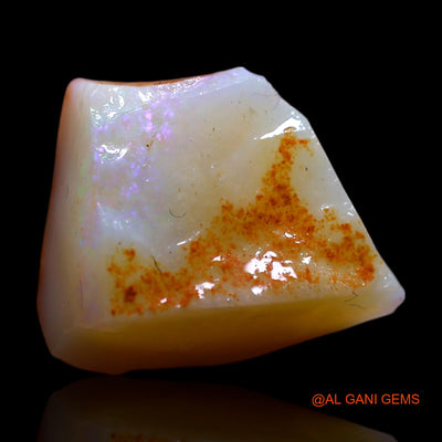 5.00 Cts Natural Australian Fire Opal Loose Gemstone Fancy Rough 13x11x6 mm RF-919