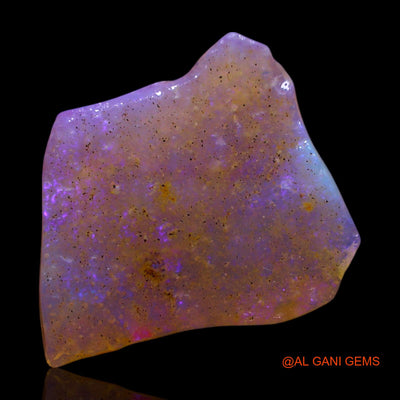 Natural Untreated Fire Opal Loose Gemstone Fancy Rough From Australia 2.00 Cts 15x13x2 mm RF-91