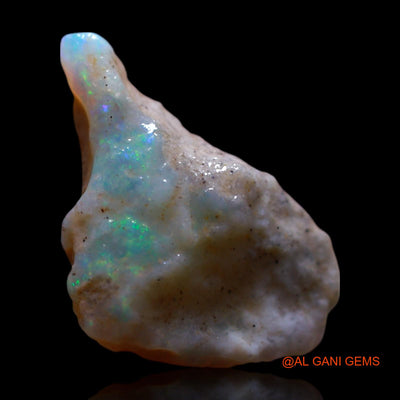 Natural Fire Opal Gemstone 2.00 Cts Loose Fancy Rough From Australia 15x9x5 mm RF-923