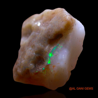 Natural Untreated Fire Opal Loose Gemstone Fancy Rough From Australia 4.00 Cts 13x11x6 mm RF-924
