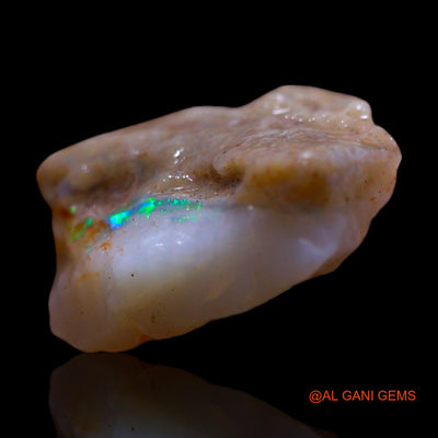 Natural Untreated Fire Opal Loose Gemstone Fancy Rough From Australia 4.00 Cts 13x11x6 mm RF-924