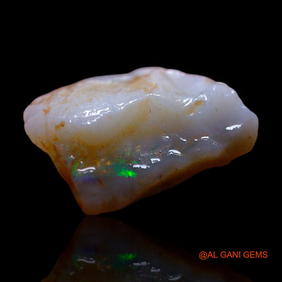 Natural Untreated Fire Opal Loose Gemstone Fancy Rough From Australia 4.00 Cts 13x11x6 mm RF-924