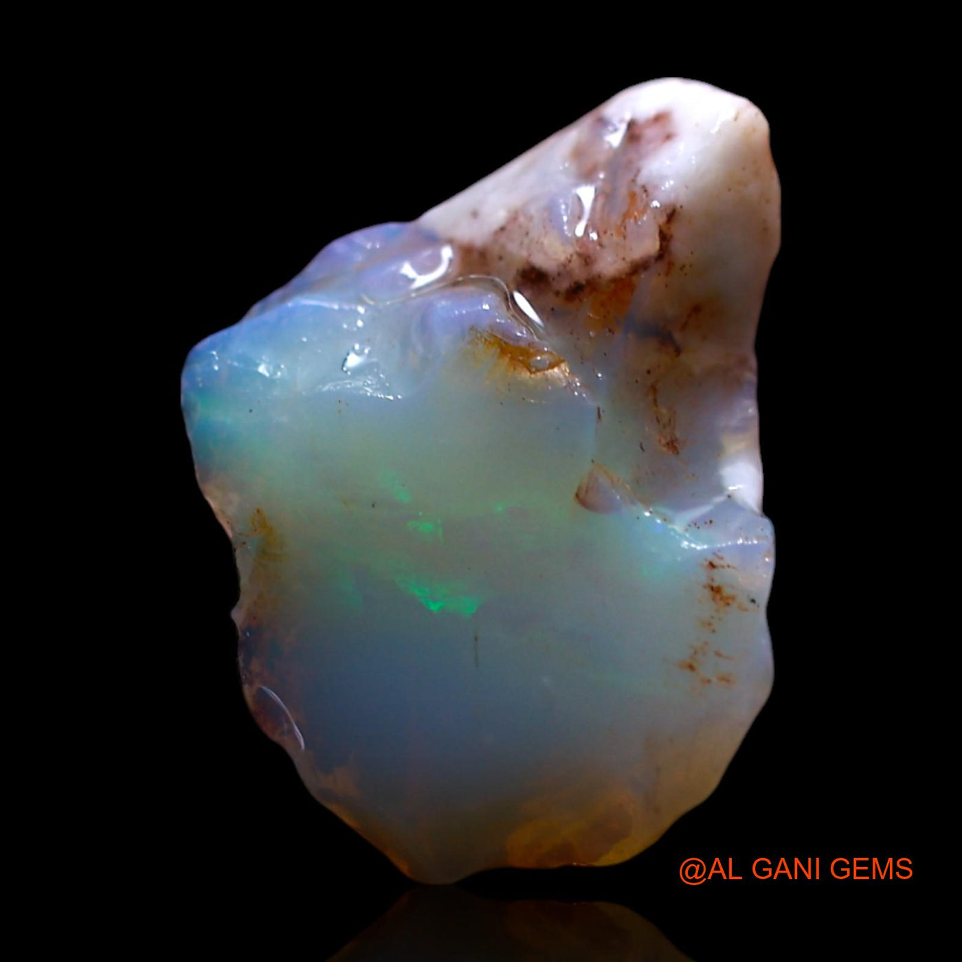 3.00 Cts Natural Australian Fire Opal Loose Gemstone Fancy Rough 13x9x5 mm RF-925