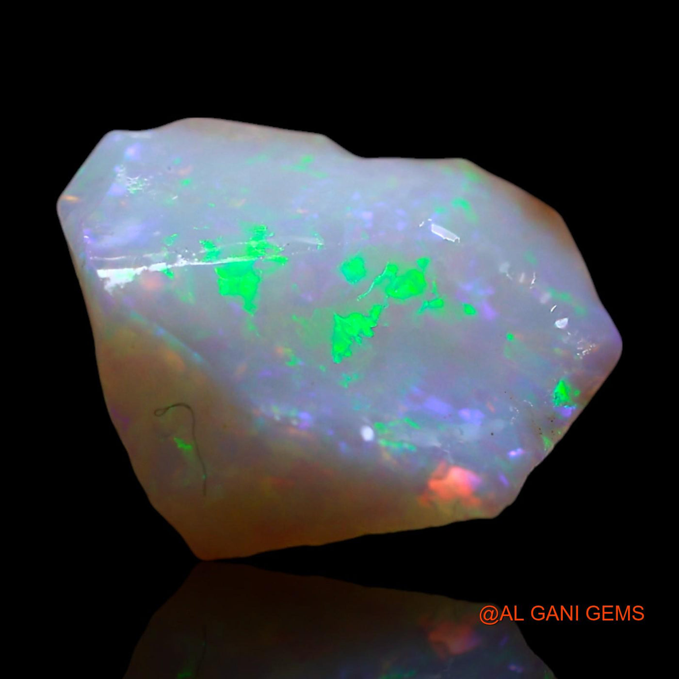3.00 Cts Unheated Australian Fire Opal Loose Gemstone Fancy Rough Natural 12x9x6 mm RF-928
