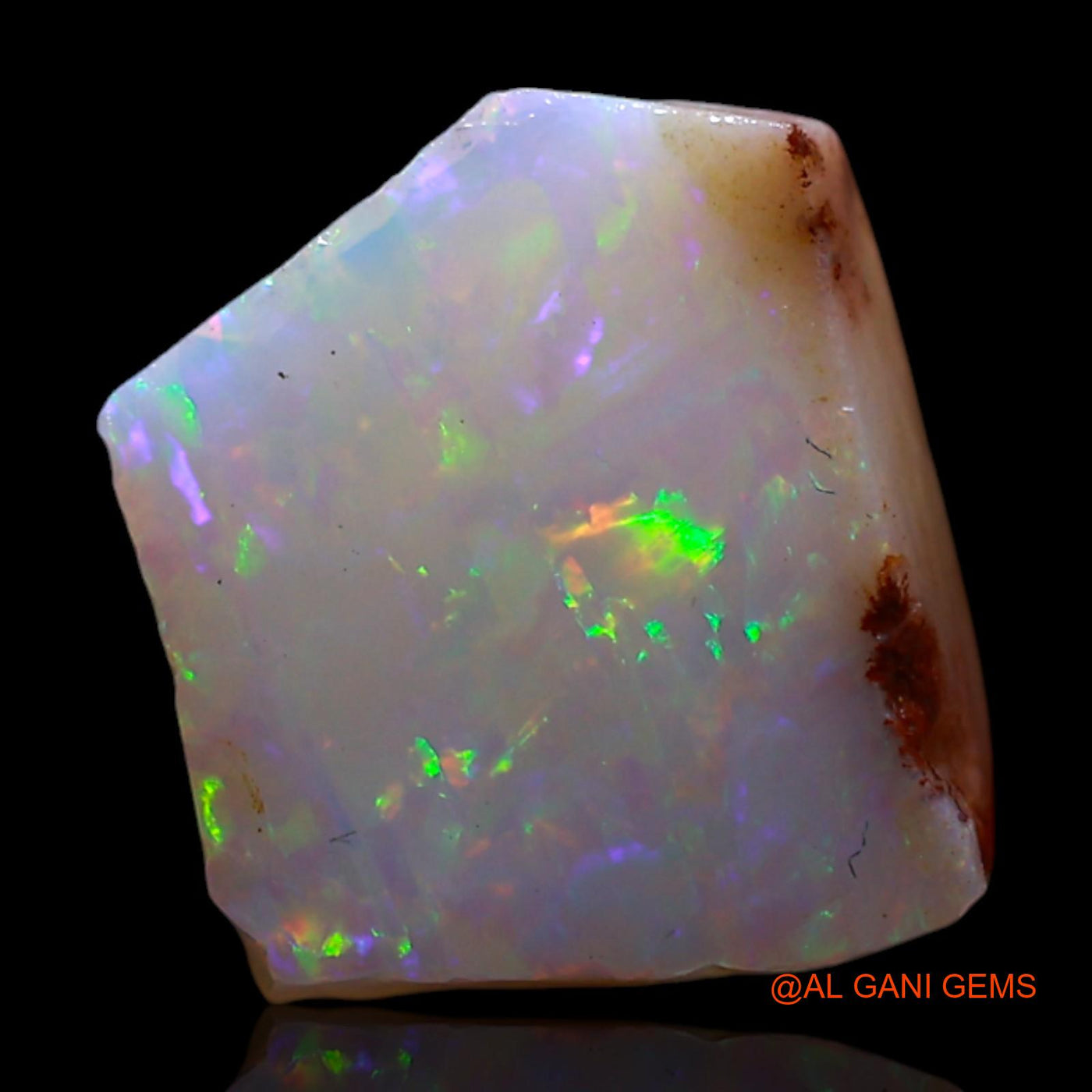 3.00 Cts Unheated Australian Fire Opal Loose Gemstone Fancy Rough Natural 12x9x6 mm RF-928