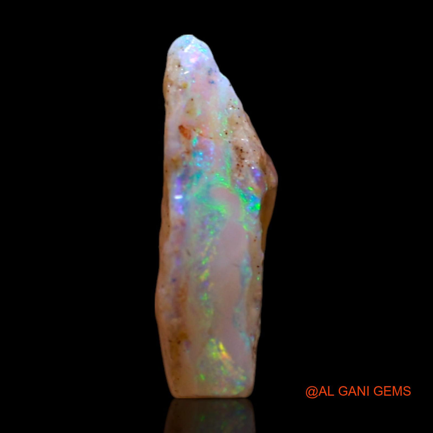 2.00 Cts Natural Australian Fire Opal Fancy Rough Loose Gemstone For Jewelry 13x10x4 mm RF-929