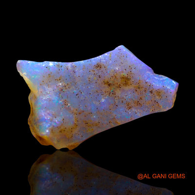 Natural Fire Opal Gemstone 2.00 Cts Loose Fancy Rough From Australia 16x9x4 mm RF-92