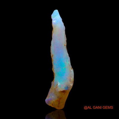 Natural Fire Opal Gemstone 2.00 Cts Loose Fancy Rough From Australia 16x9x4 mm RF-92