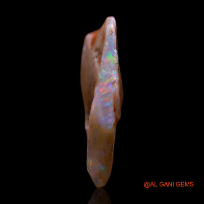 Natural Untreated Fire Opal Loose Gemstone Fancy Rough From Australia 3.00 Cts 14x13x3 mm RF-931