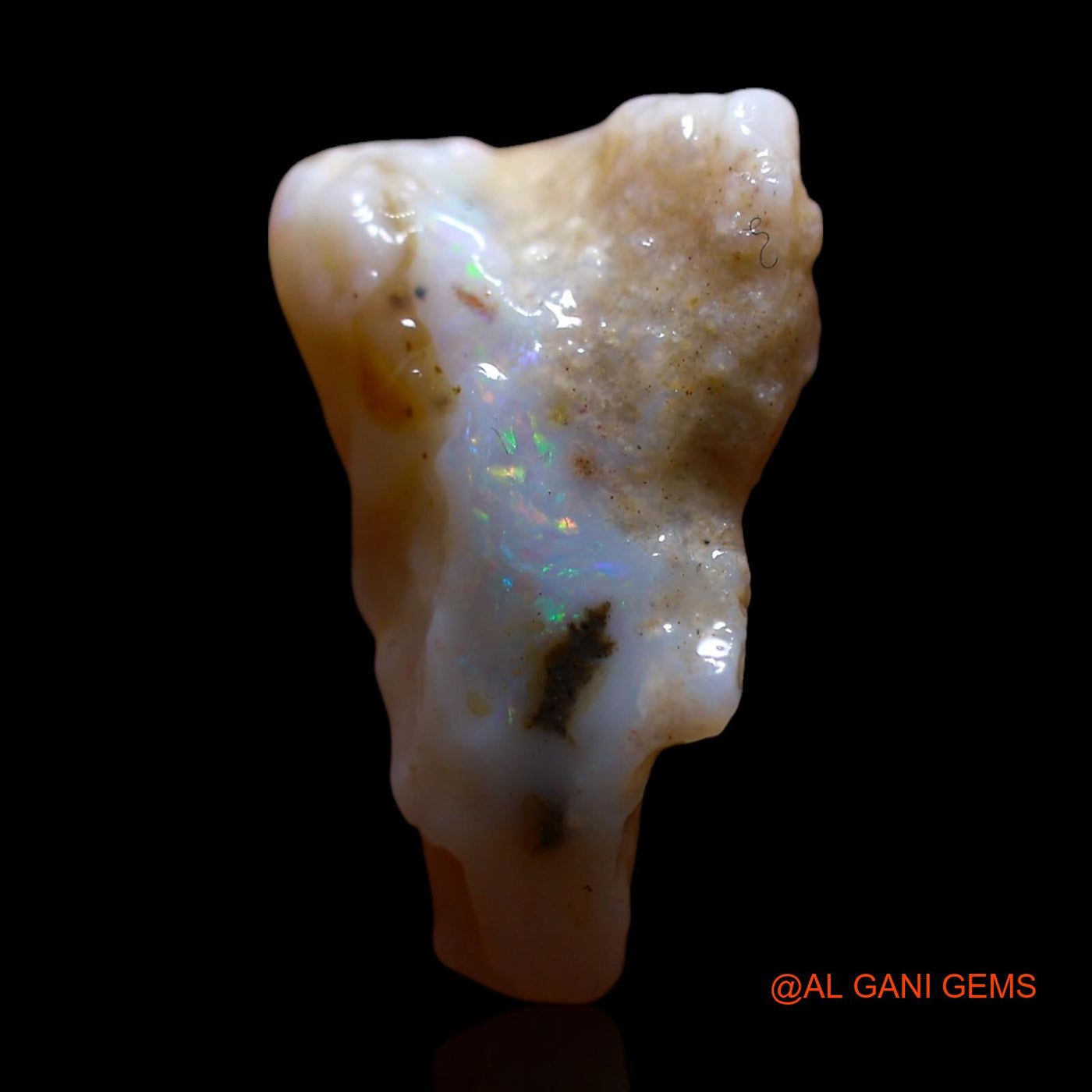 4.00 Cts Natural Australian Fire Opal Fancy Rough Loose Gemstone For Jewelry 16x10x7 mm RF-932