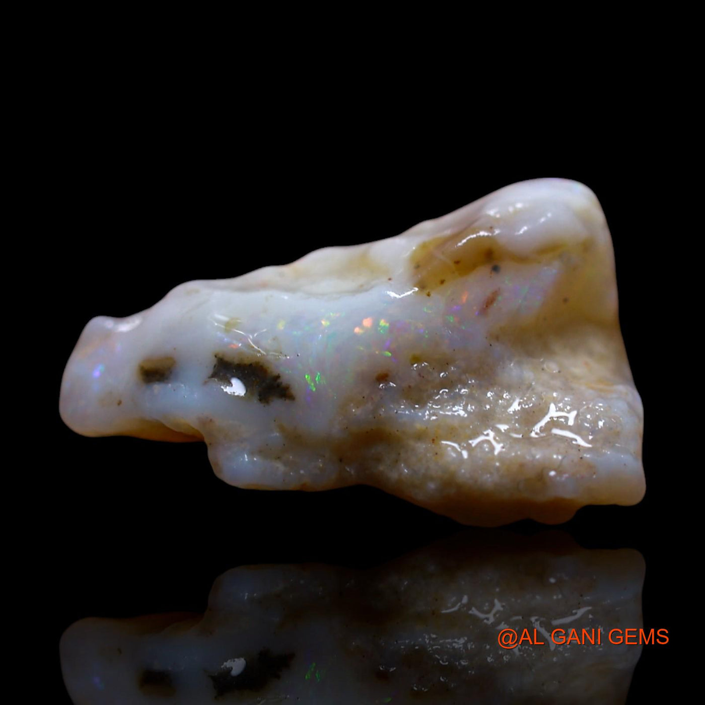 4.00 Cts Natural Australian Fire Opal Fancy Rough Loose Gemstone For Jewelry 16x10x7 mm RF-932