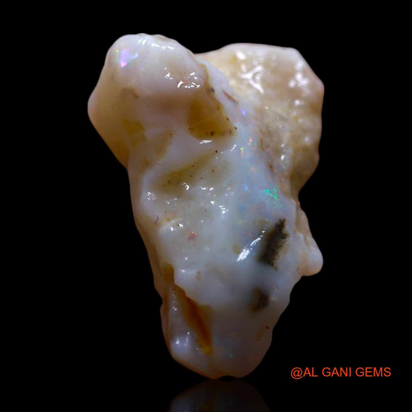 4.00 Cts Natural Australian Fire Opal Fancy Rough Loose Gemstone For Jewelry 16x10x7 mm RF-932