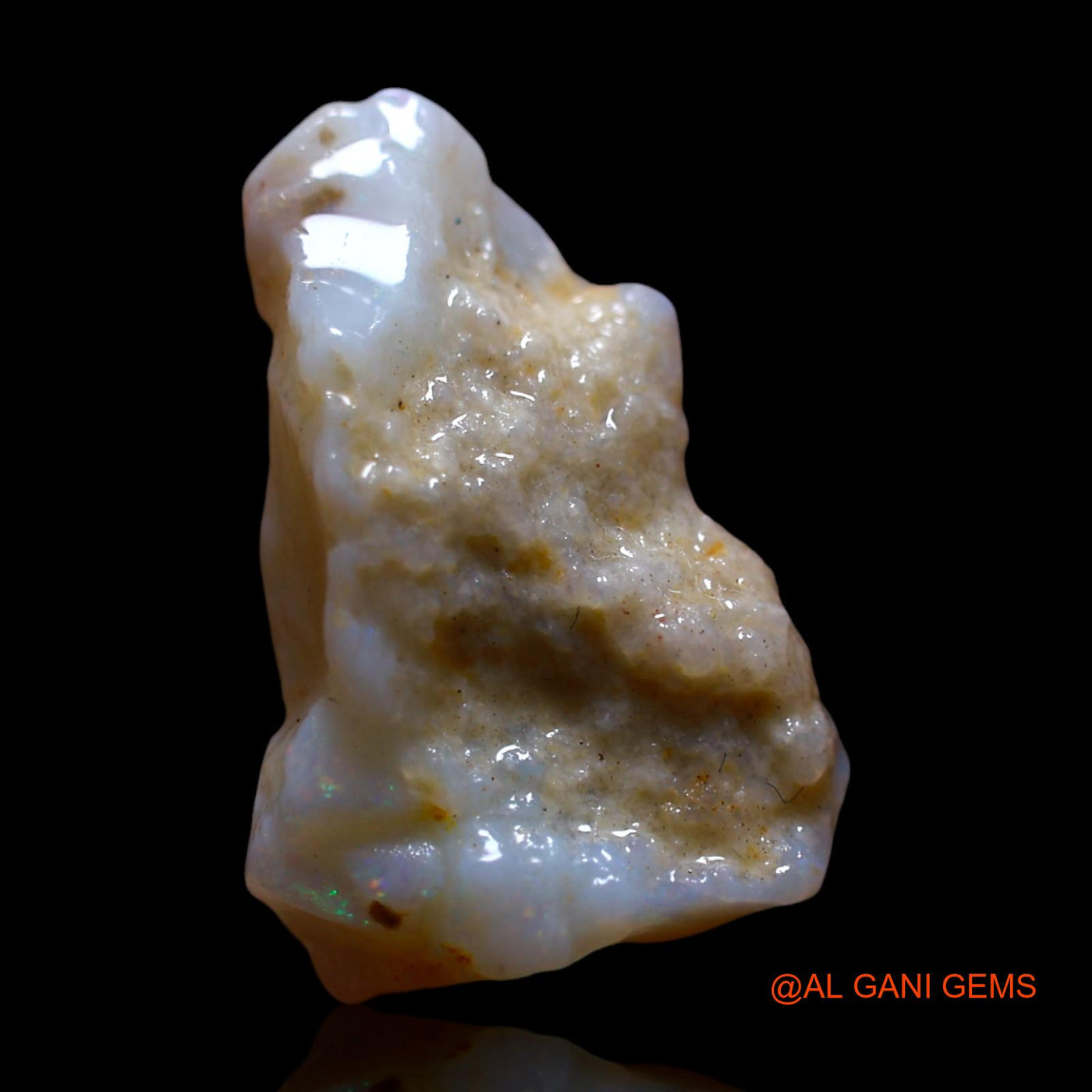 4.00 Cts Natural Australian Fire Opal Fancy Rough Loose Gemstone For Jewelry 16x10x7 mm RF-932