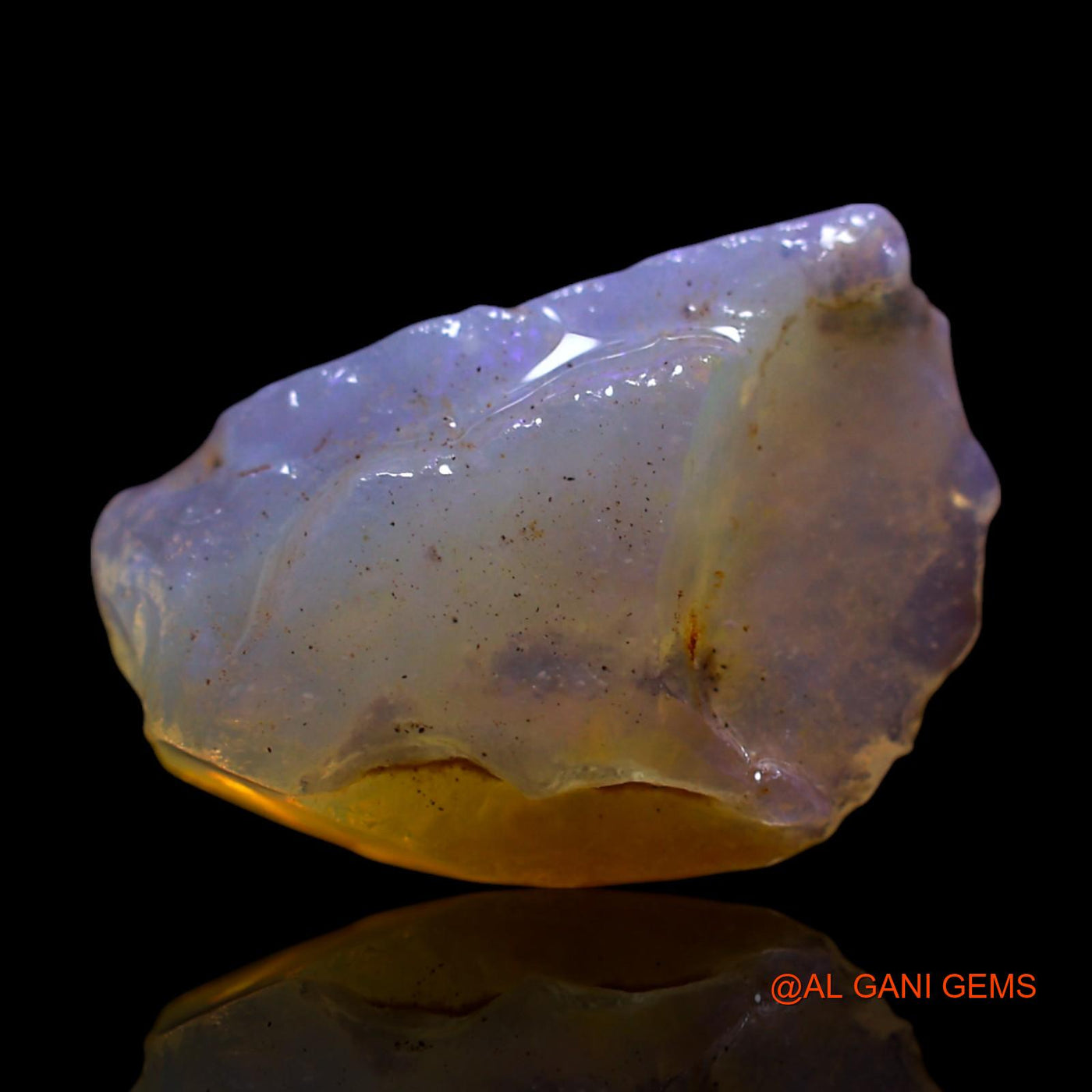 4.00 Cts Natural Australian Fire Opal Fancy Rough Loose Gemstone For Jewelry 15x10x5 mm RF-933