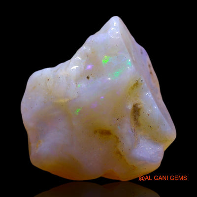 Natural Fire Opal Gemstone 5.00 Cts Loose Fancy Rough From Australia 14x13x6 mm RF-934