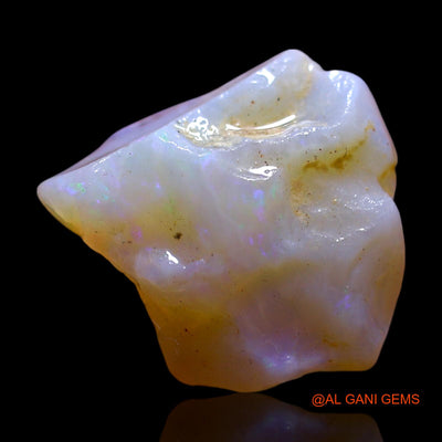 Natural Fire Opal Gemstone 5.00 Cts Loose Fancy Rough From Australia 14x13x6 mm RF-934