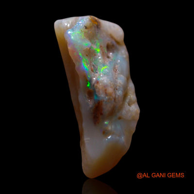 Natural Untreated Fire Opal Loose Gemstone Fancy Rough From Australia 4.00 Cts 17x9x6 mm RF-935