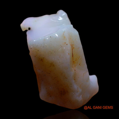 Natural Untreated Fire Opal Loose Gemstone Fancy Rough From Australia 5.00 Cts 16x8x8 mm RF-947