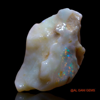 Natural Untreated Fire Opal Loose Gemstone Fancy Rough From Australia 15.00 Cts 26x17x9 mm RF-954
