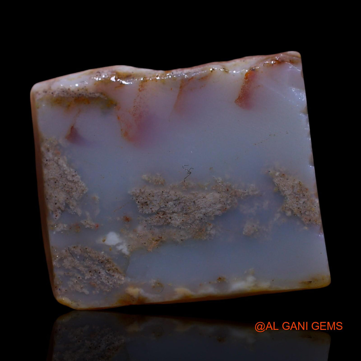 18.00 Cts Unheated Australian Fire Opal Loose Gemstone Fancy Rough Natural 21x17x6 mm RF-955