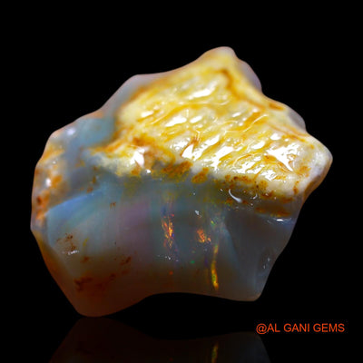 16.00 Cts Unheated Australian Fire Opal Loose Gemstone Fancy Rough Natural 22x20x8 mm RF-957