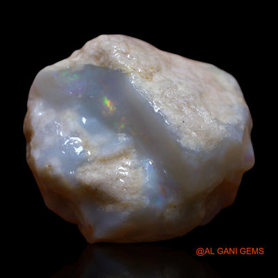22.00 Cts Natural Australian Fire Opal Loose Gemstone Fancy Rough 22x21x12 mm RF-958