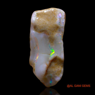 Natural Fire Opal Gemstone 15.00 Cts Loose Fancy Rough From Australia 22x11x10 mm RF-959