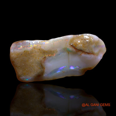 Natural Fire Opal Gemstone 15.00 Cts Loose Fancy Rough From Australia 22x11x10 mm RF-959