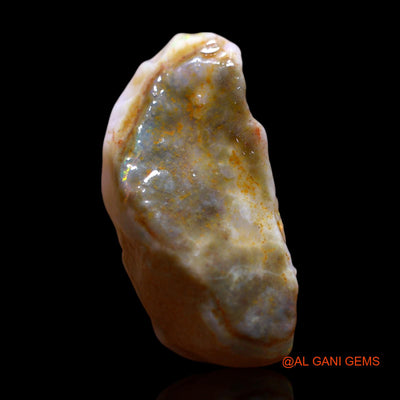 Natural Fire Opal Gemstone 15.00 Cts Loose Fancy Rough From Australia 22x11x10 mm RF-959