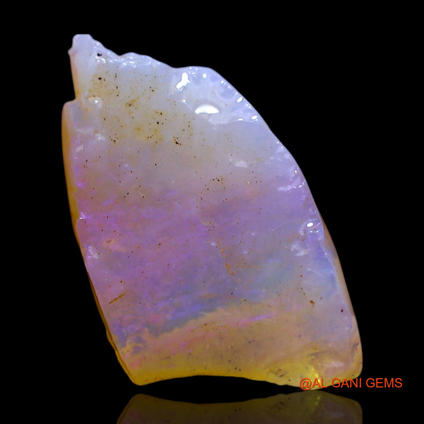 3.00 Cts Natural Australian Fire Opal Fancy Rough Loose Gemstone For Jewelry 17x9x4 mm RF-95