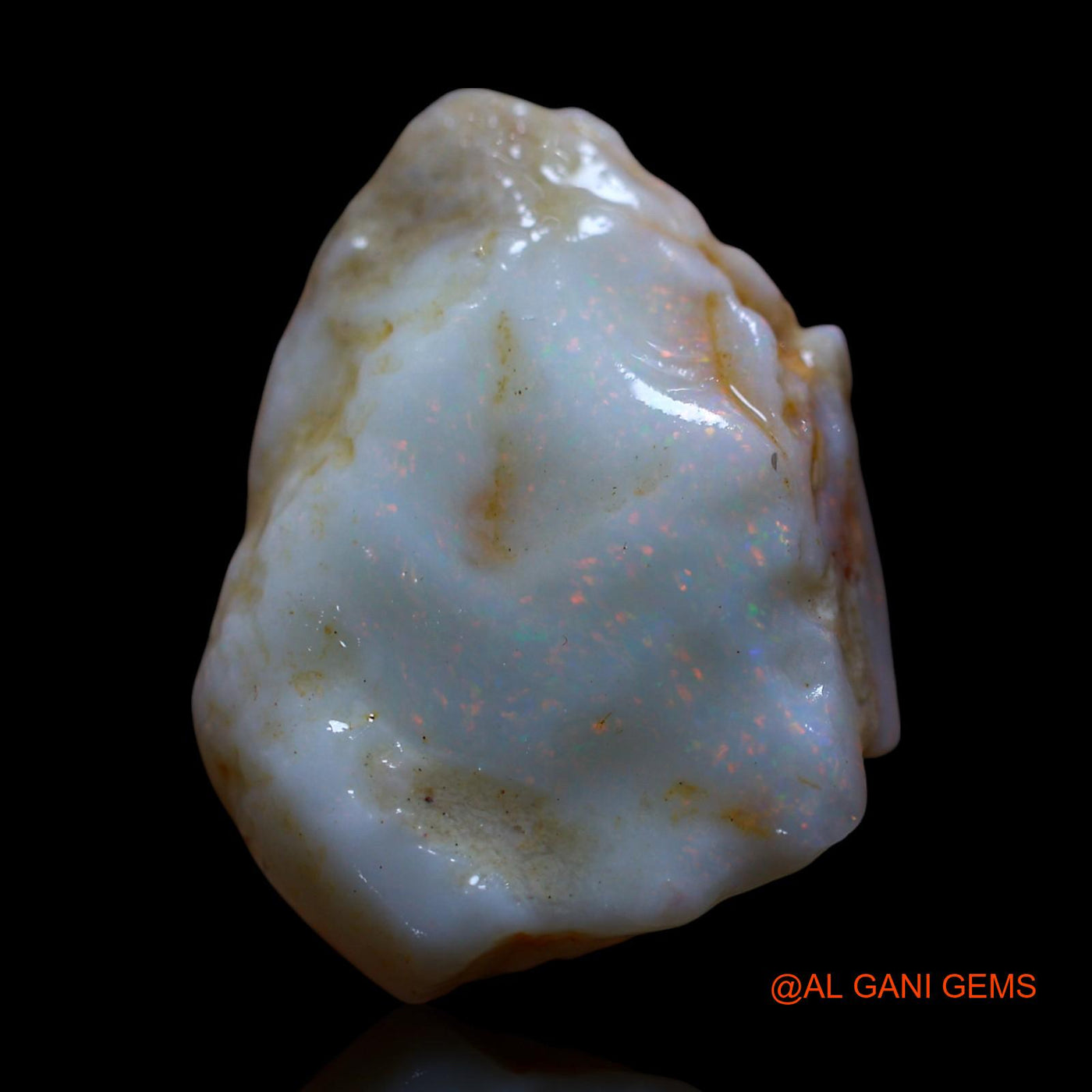 16.00 Cts Natural Australian Fire Opal Fancy Rough Loose Gemstone For Jewelry 22x17x9 mm RF-962