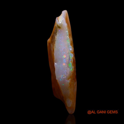 8.00 Cts Natural Australian Fire Opal Loose Gemstone Fancy Rough 22x16x6 mm RF-963