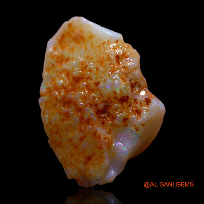 8.00 Cts Natural Australian Fire Opal Loose Gemstone Fancy Rough 22x16x6 mm RF-963