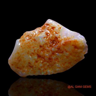 8.00 Cts Natural Australian Fire Opal Loose Gemstone Fancy Rough 22x16x6 mm RF-963