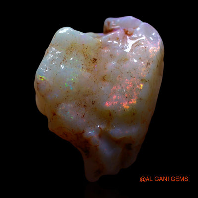 13.00 Cts Natural Australian Fire Opal Loose Gemstone Fancy Rough 20x16x11 mm RF-972