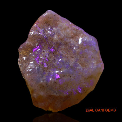 6.00 Cts Natural Australian Fire Opal Loose Gemstone Fancy Rough 18x16x4 mm RF-974
