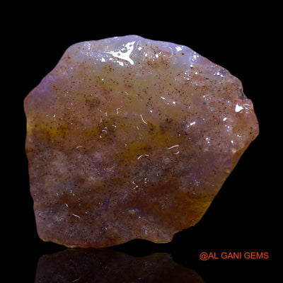 6.00 Cts Natural Australian Fire Opal Loose Gemstone Fancy Rough 18x16x4 mm RF-974