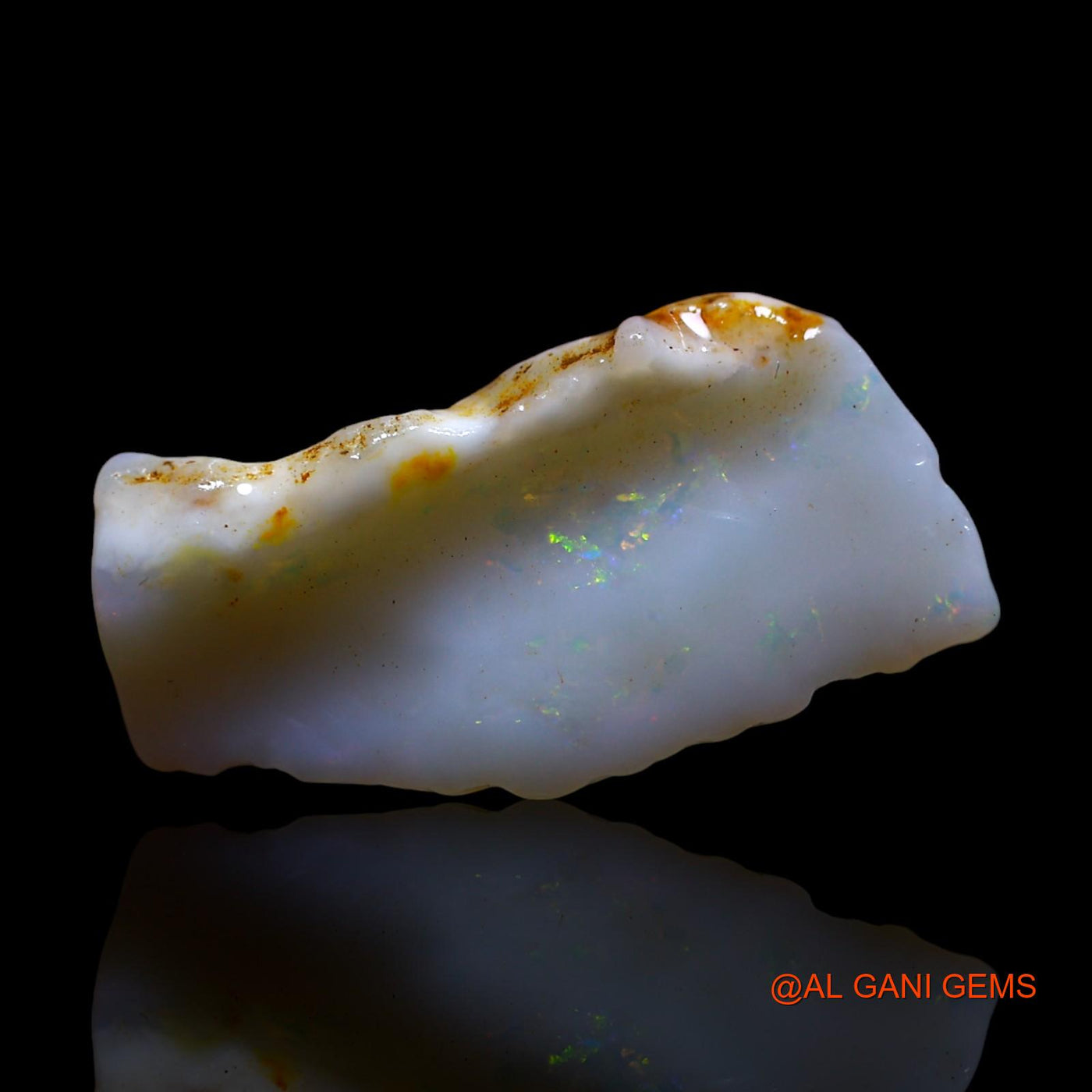 4.00 Cts Unheated Australian Fire Opal Loose Gemstone Fancy Rough Natural 18x9x3 mm RF-977