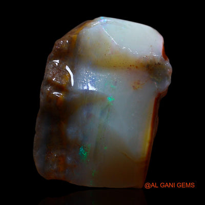 Natural Untreated Fire Opal Loose Gemstone Fancy Rough From Australia 14.00 Cts 15x13x11 mm RF-978
