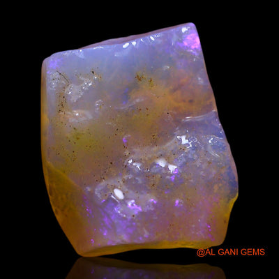 4.00 Cts Natural Australian Fire Opal Loose Gemstone Fancy Rough 13x11x4 mm RF-97