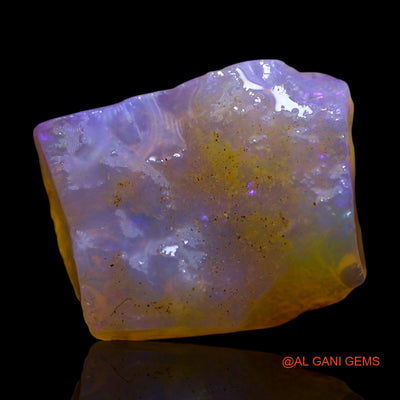 4.00 Cts Natural Australian Fire Opal Loose Gemstone Fancy Rough 13x11x4 mm RF-97