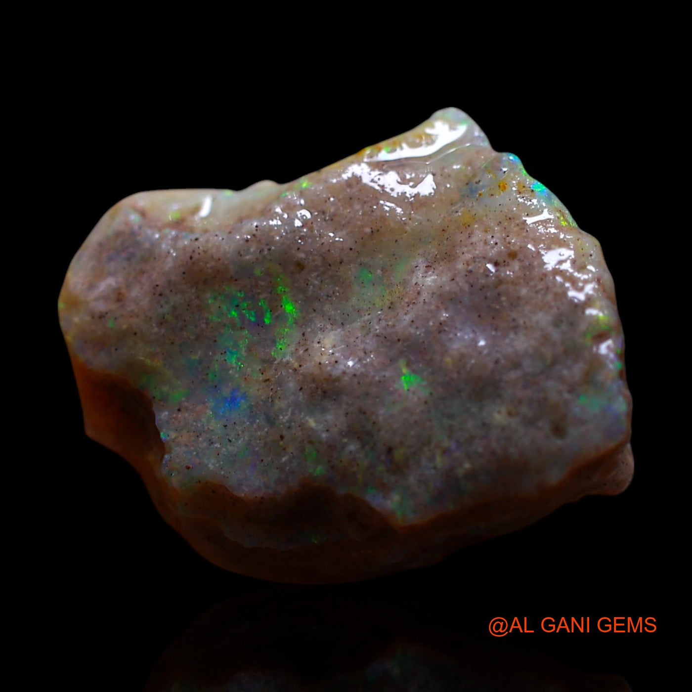 7.00 Cts Unheated Australian Fire Opal Loose Gemstone Fancy Rough Natural 18x13x6 mm RF-980