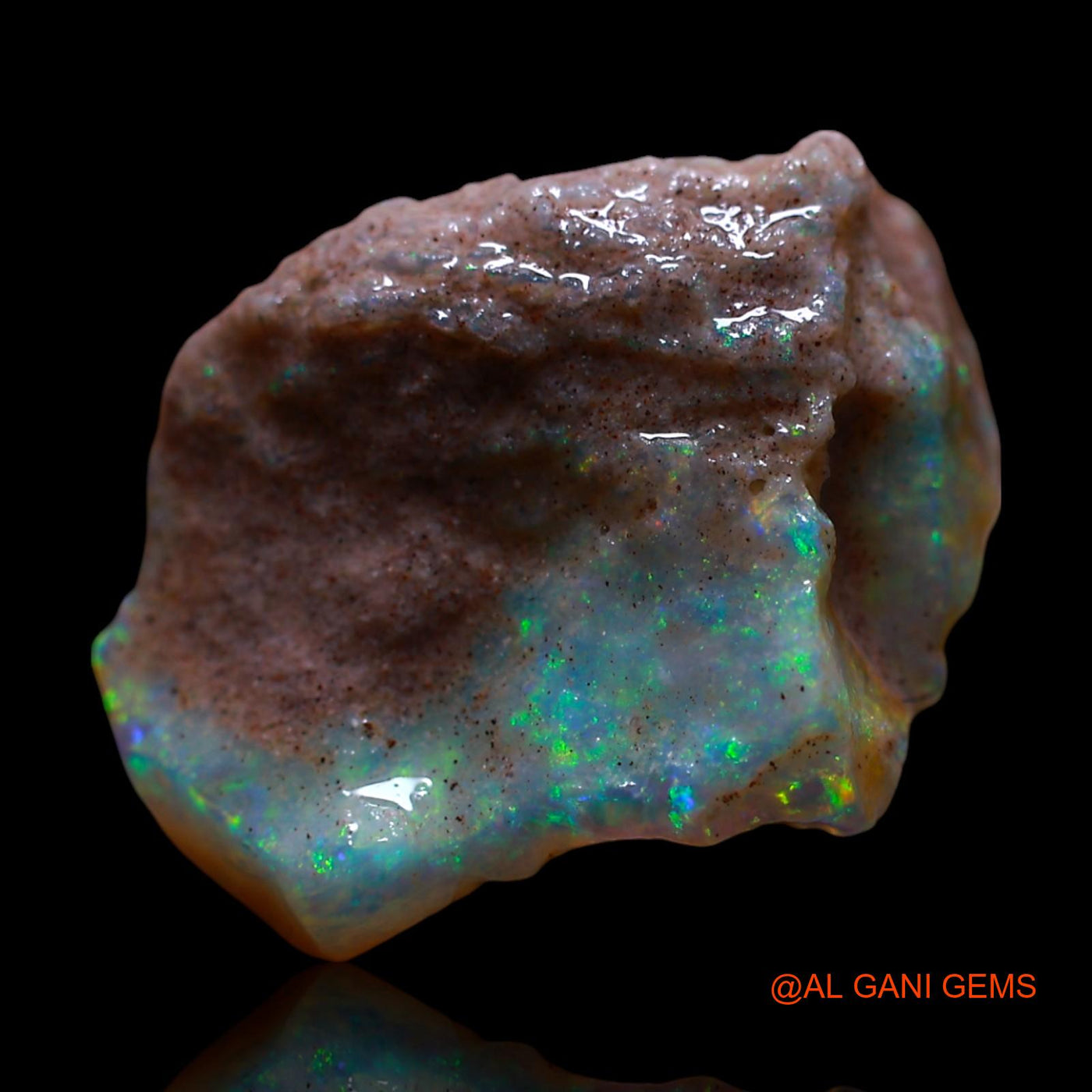 7.00 Cts Unheated Australian Fire Opal Loose Gemstone Fancy Rough Natural 18x13x6 mm RF-980