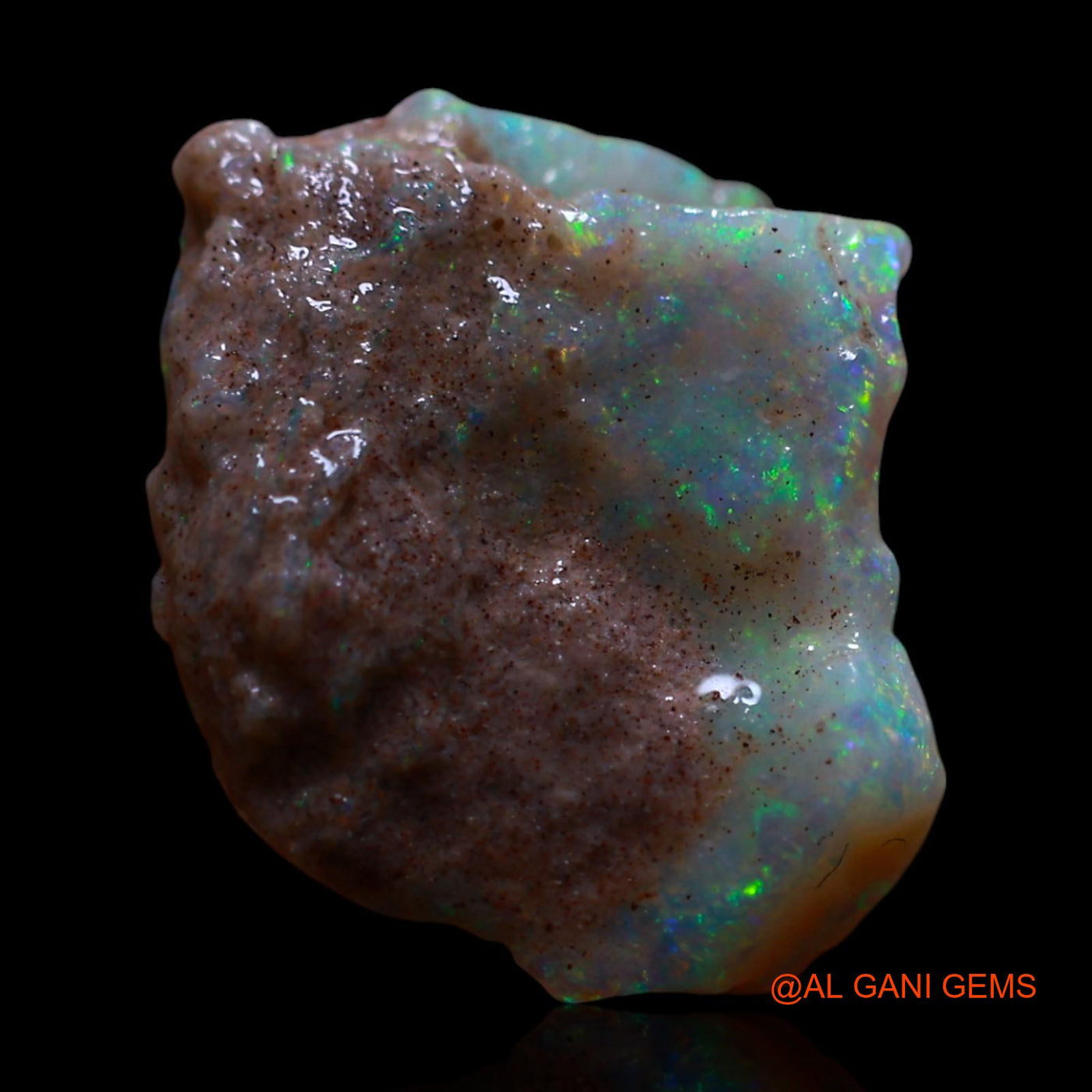 7.00 Cts Unheated Australian Fire Opal Loose Gemstone Fancy Rough Natural 18x13x6 mm RF-980