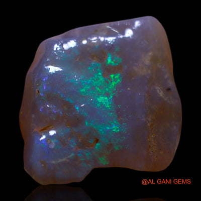 Natural Fire Opal Gemstone 6.00 Cts Loose Fancy Rough From Australia 16x12x5 mm RF-981